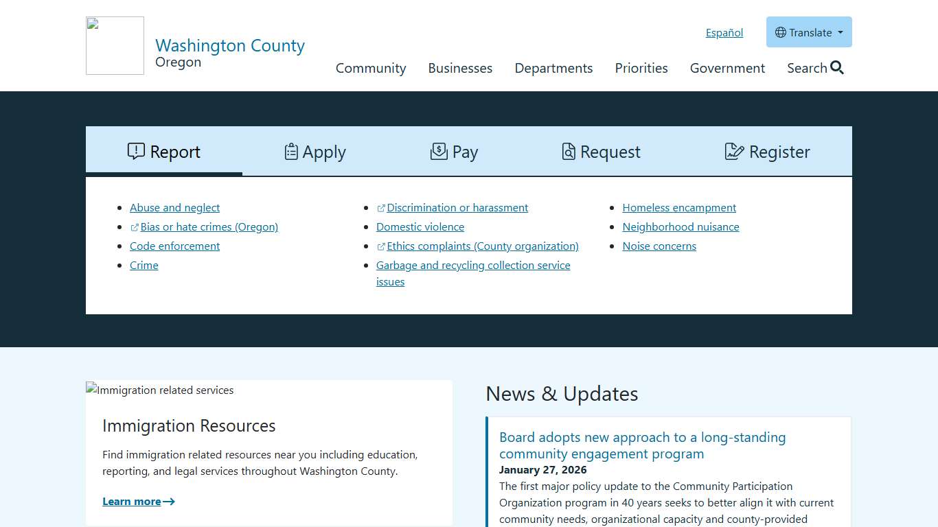 Washington County, OR